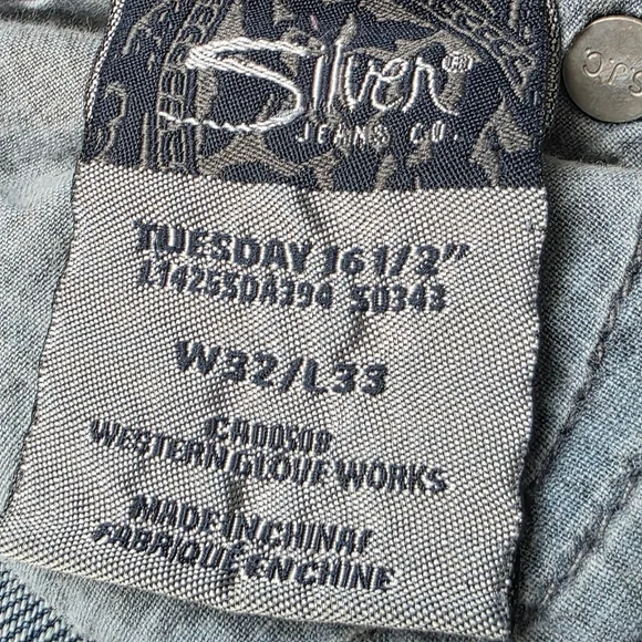 Silver Tuesday 16.5 Bootcut Jeans, Size 32 - Picture 11 of 12